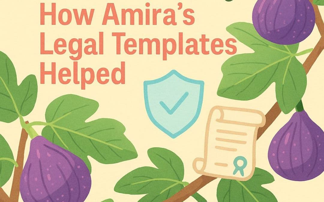 My Fig Tree Garden Blog: How Amira’s Legal Templates Helped