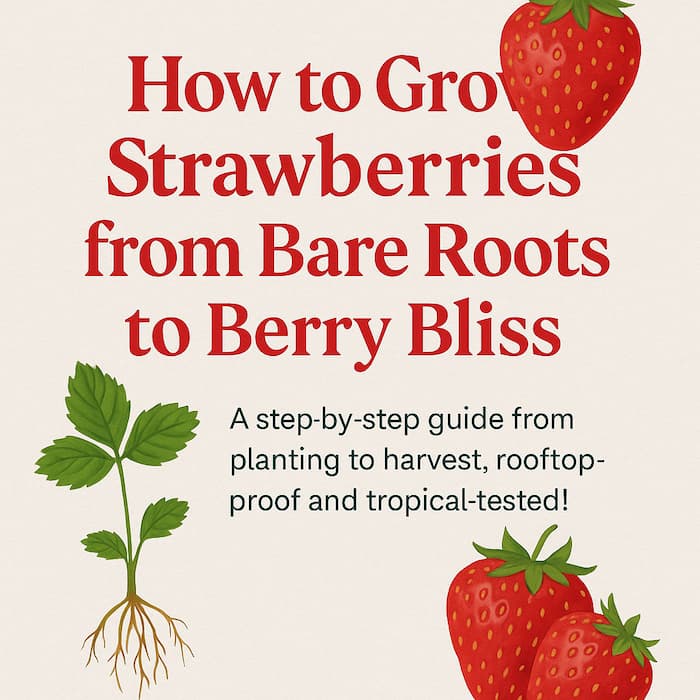 Growing over 100 strawberries