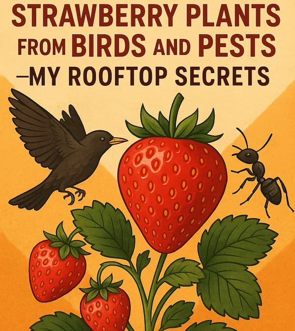 Protecting Strawberry Plants from Birds and Pests —