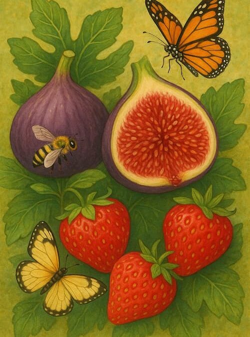 7 Best Reasons Why I Love Growing Figs & Strawberries in Pots Side by Side