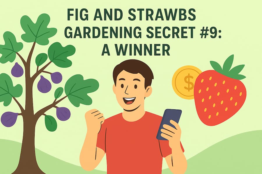 🌿 Fig and Strawbs Gardening Secret #9: A Winner’s Solana Airdrop Story